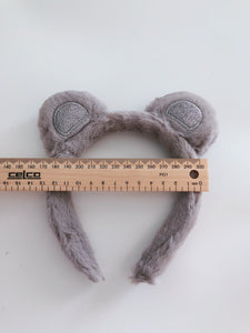 Women Children Mouse Bear Grey Koala Round Ear Party Hair head band Headband