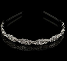 Women Girls Wedding Leaf Crystal Hair Band Headband Hoop Tiara Crown headpiece