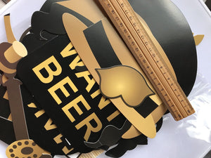 1920s Gatsby Retro Flapper Party Photo Booth Props