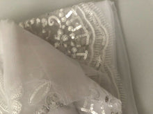 3M Cathedral Wedding Veil – Lace Bridal Veil with Embroidery & Beaded Edge