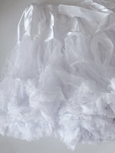 White Petticoat Skirt – Fluffy Tulle Crinoline Underskirt