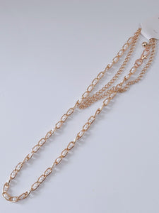 Gold Chain Pearl Waist Belt – Adjustable Fashion Statement Jewelry