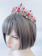 Pink Metal Tiara Model