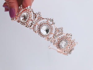 Rose Gold Tiara Side