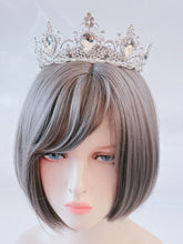 Exquisite Silver Crystal Tiara - Elegant Wedding, Prom and Gala Crown