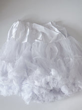White Petticoat Skirt – Fluffy Tulle Crinoline Underskirt